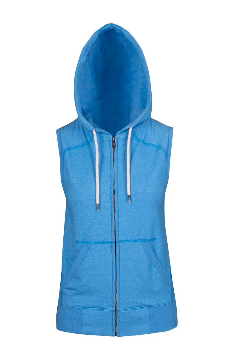 Picture of RAMO, Ladies Sleeveless Zip Hoodie